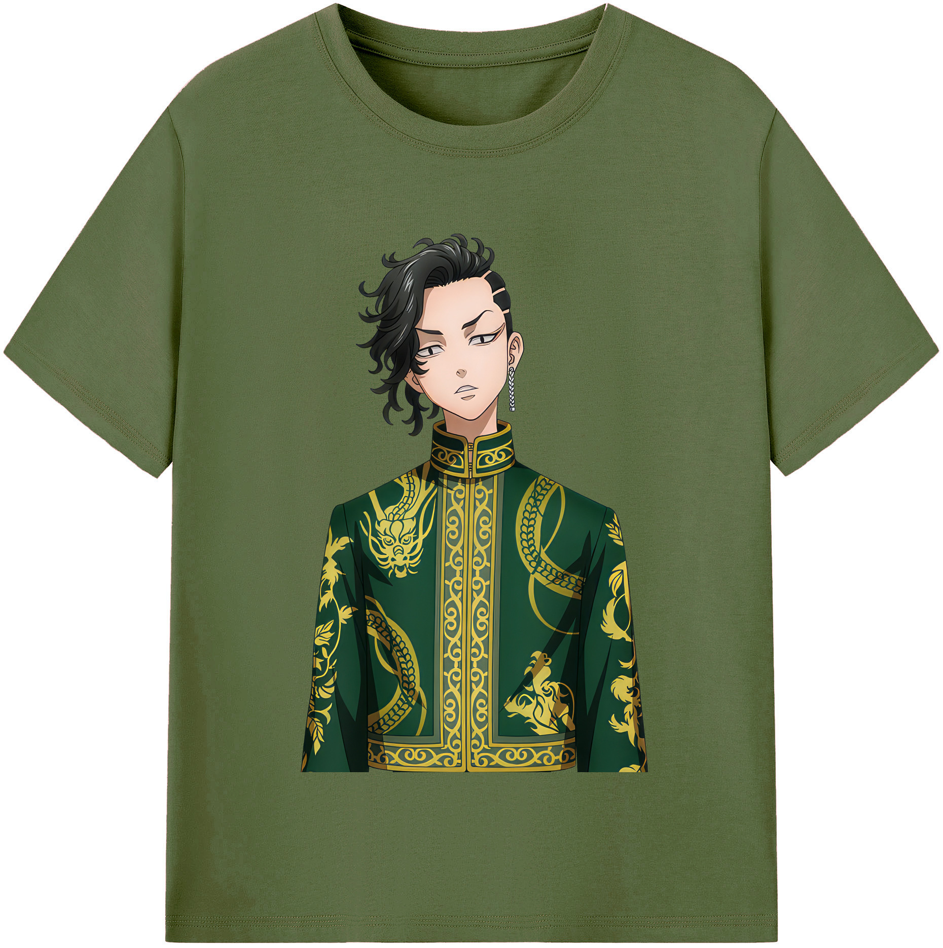 （画像用） 東京リベンジャーズ Tokyo Revengers 綿100％半袖Tシャツ（フロントプリント）